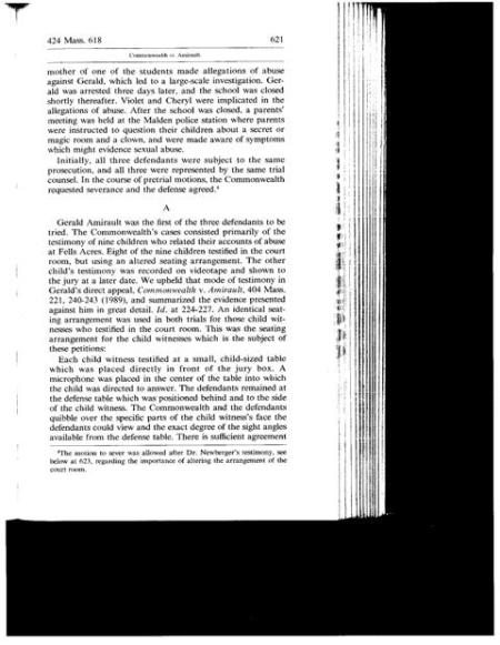 Common vs. Amirault - 424 Mass. 618 - Page 621